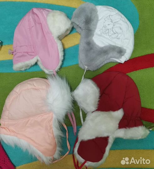 Шапки,шарфы,варежки,кепки,панамы на девоч 2,3,4лет