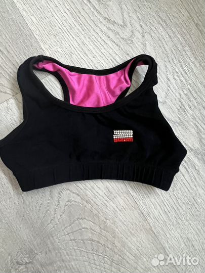 Гимнастические комплекты топ шорты