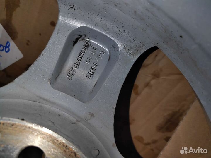 Шкода Диск R14 литой 6Y0601025P