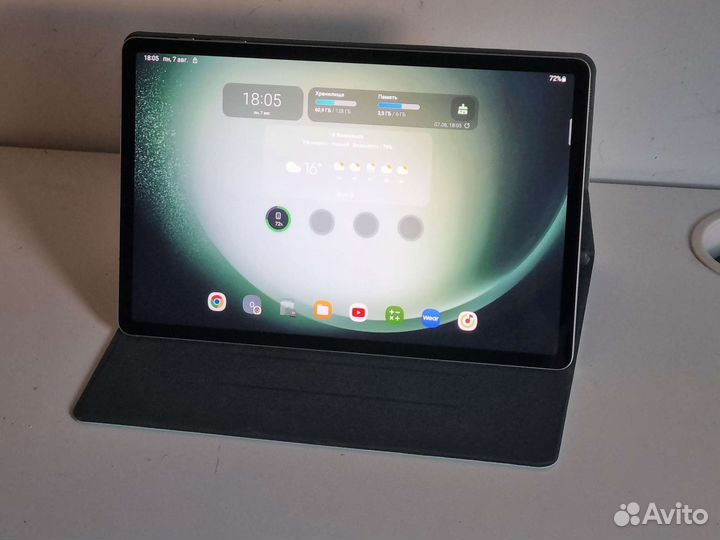 Планшет samsung galaxy tab s7 fe 6/128+128 идеал