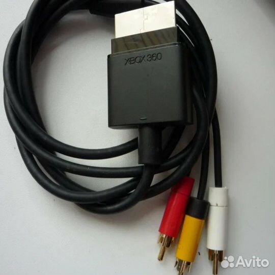 Кабель для ps3 xbox 360 тв тюльпаны
