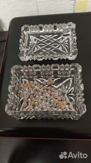 Пепельница хрусталь