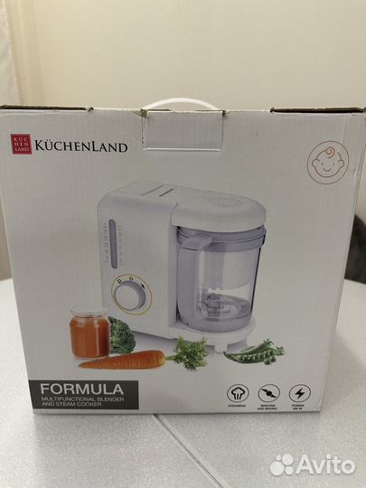 Пароварка блендер для детского питания