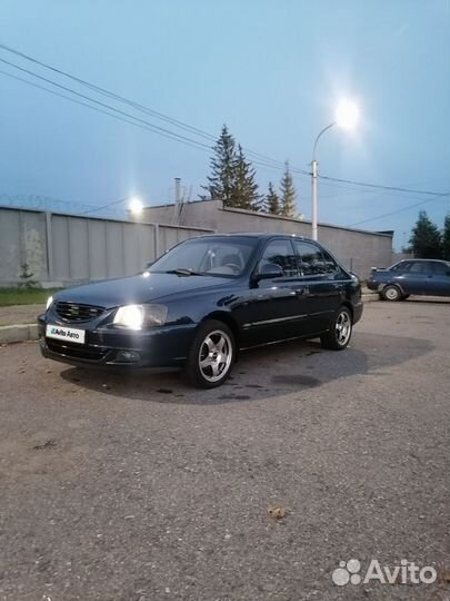 Hyundai Accent 1.5 МТ, 2007, битый, 193 000 км