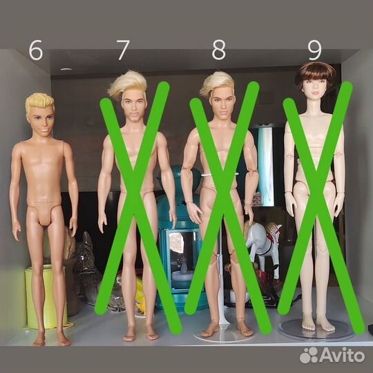 Куклы барби, кен, мизи гибриды