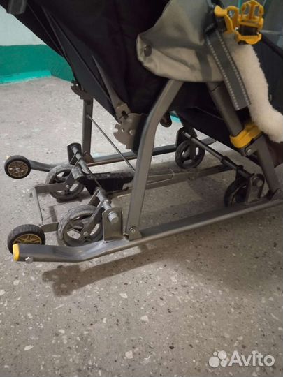 Санки коляска ника 7 2