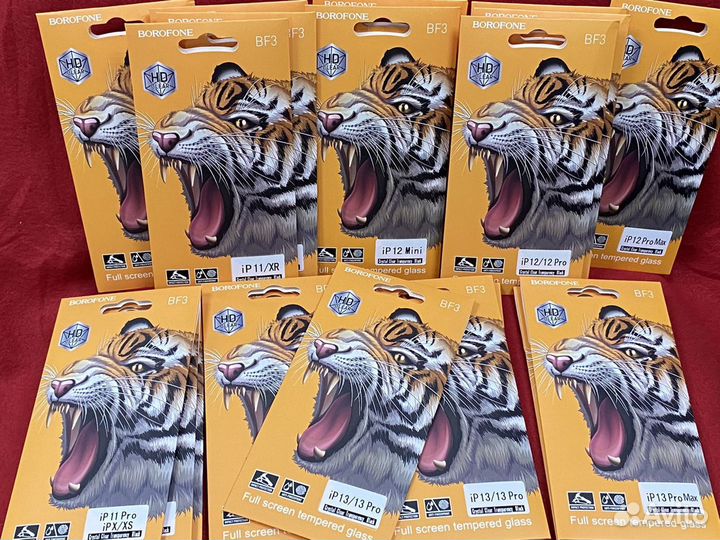 Защитные стекла на айфон от SE до 13 Про Макс