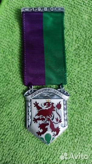 Медаль иностранная 1980г