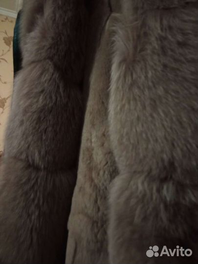 Парка с натуральным мехом 42 44