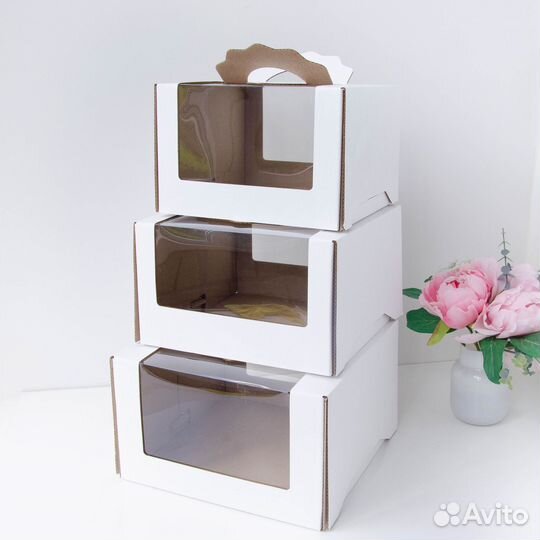 Картонные коробки для тортов