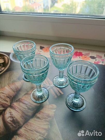 Рюмки времен СССР. Лафитники