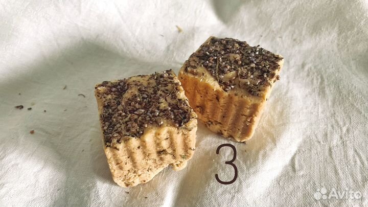 Набор Мыла ручной работы на козьем молоке из 3 шт