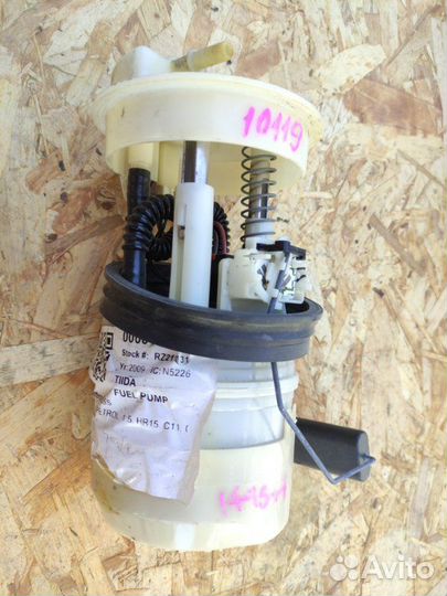 Топливный модуль Nissan Tiida Latio SC11 HR15 2009