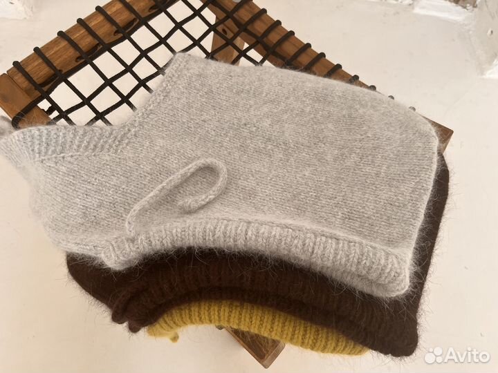 Капор из пуха норки