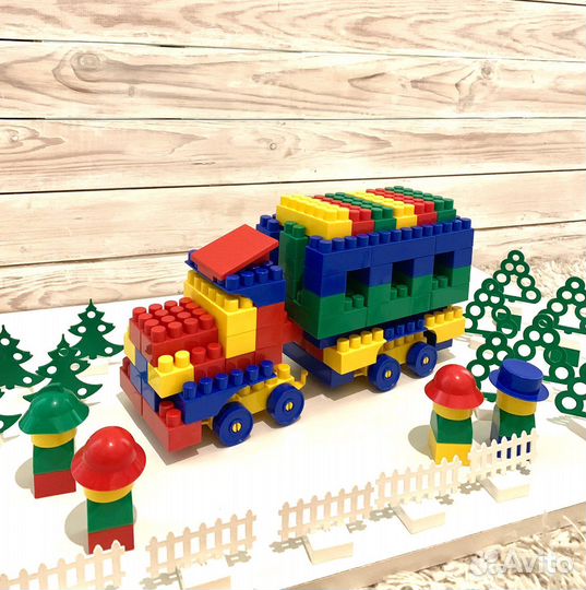 Конструктор Bauer 420 деталей (Кроха Classic)