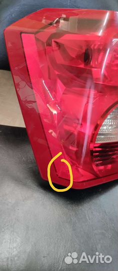 Dodge caliber фонарь левый