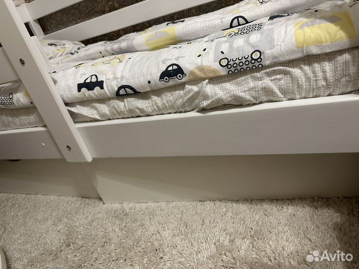 Детская кровать с бортиками бу