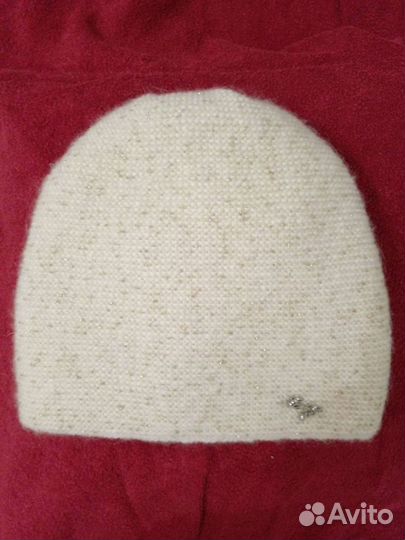 Шапка вязанная женская зимняя с люриксом