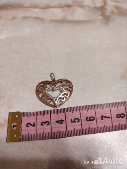 Золотая подвеска