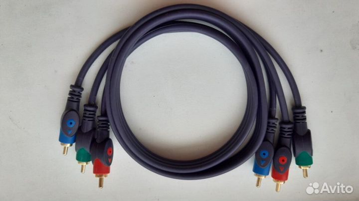 Кабель компонентный, тюльпаны, новый