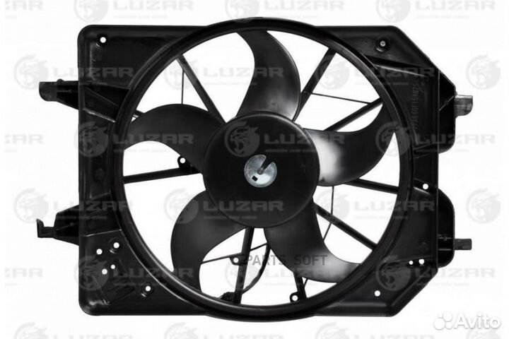 Э/вентилятор охл. для а/м Ford Focus I (98) (с кож