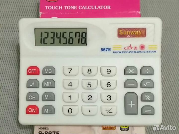 Калькулятор новый в упаковке