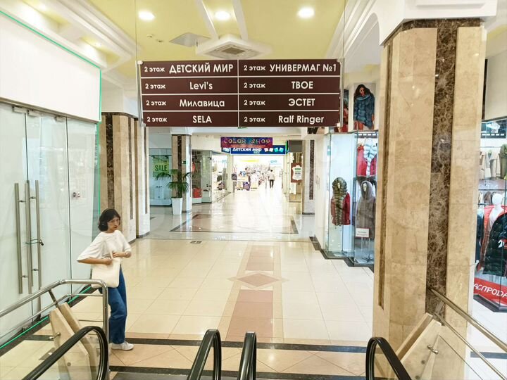 Торговая площадь, 68.7 м² в ТЦ 