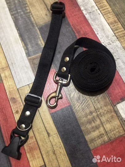 Ошейники и поводки для собак