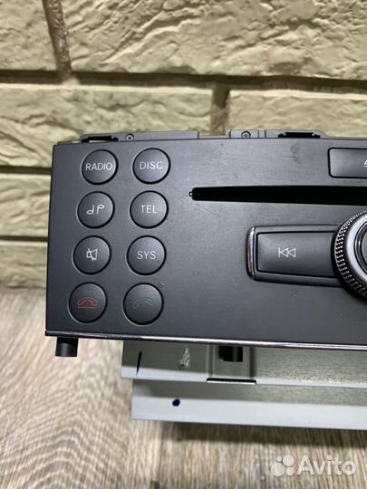 Mercedes-Benz С klasse W204 Магнитола