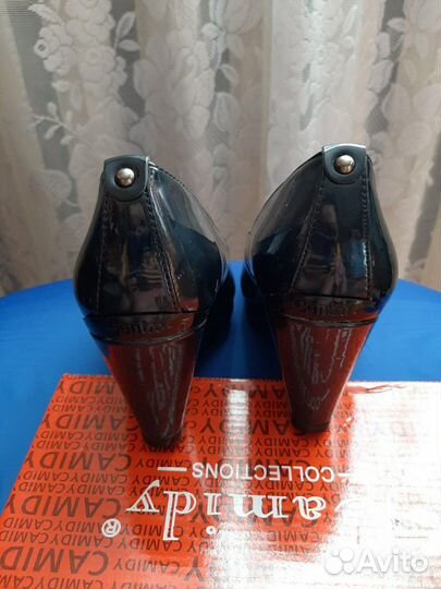 Туфли чёрные/белые