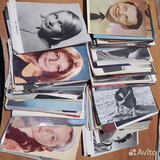 Коллекционные карточки артистов СССР