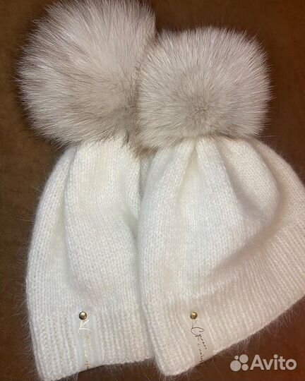 Шапка из пуха норки