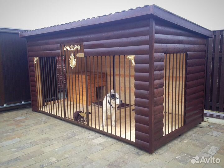 Вольер для собак уличный утепленный
