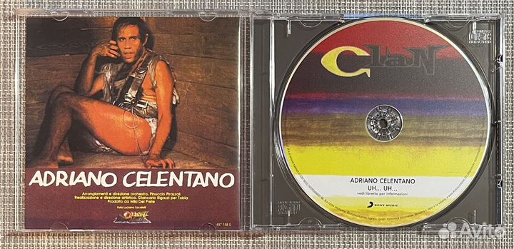 Adriano Celentano - Uh Uh CD Rus