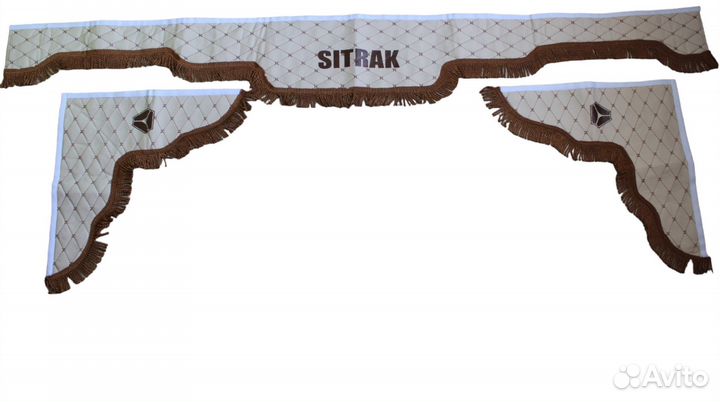 Ламбрекен лобового стекла и угол Sitrak