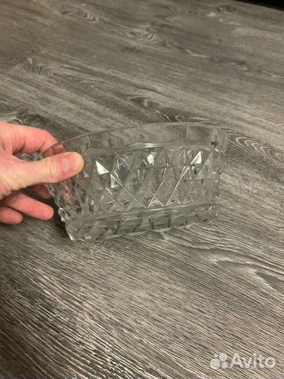 Хрустальный салатник СССР