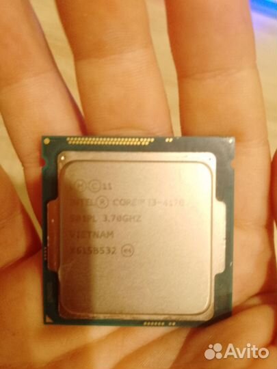 Процессор Intel core i3-4170