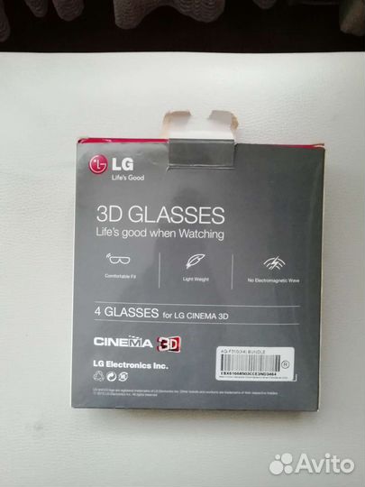 3D очки LG