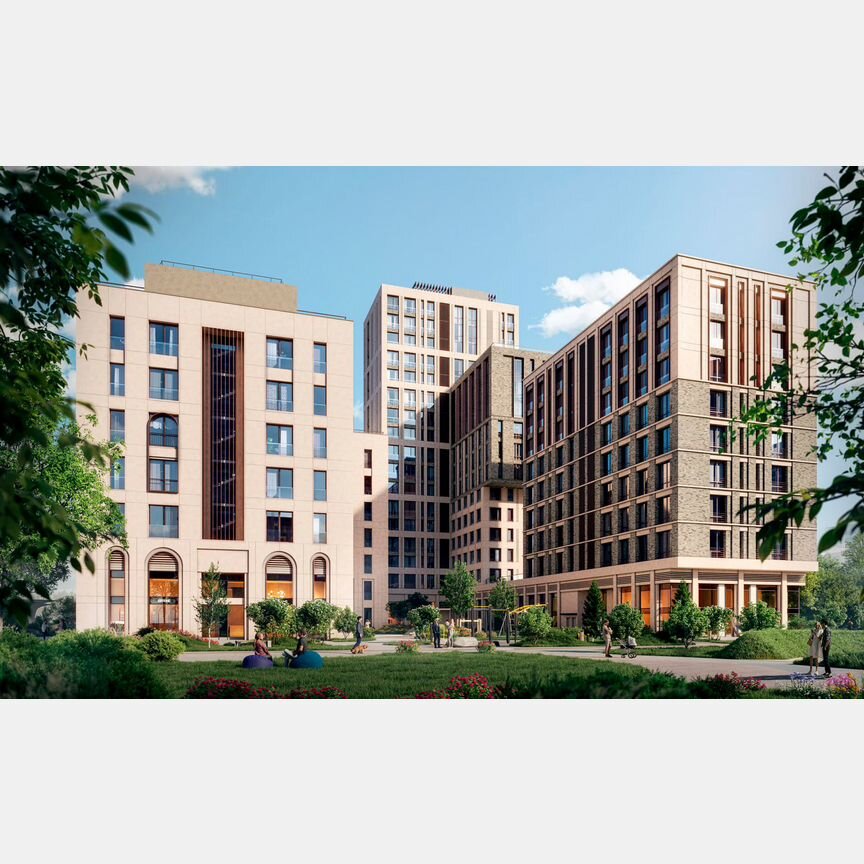 1-к. квартира, 39 м², 10/19 эт.