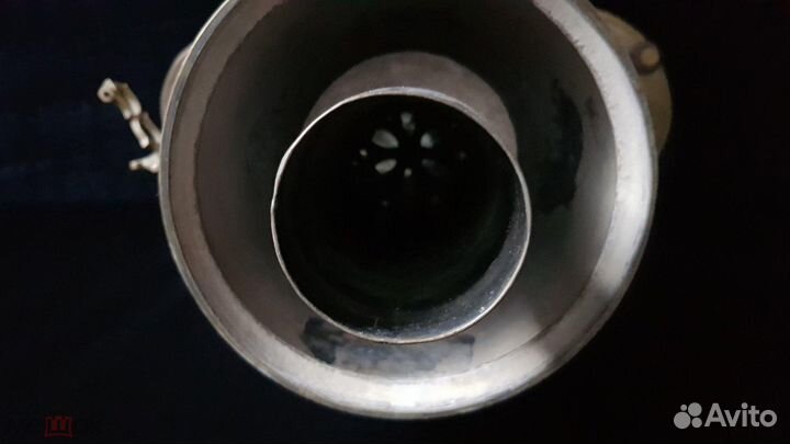 Самовар старинный, угольный, XIX век, редкая форма