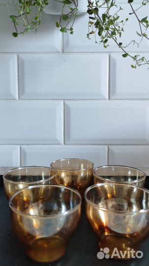 Стаканы перламутровые 5 шт