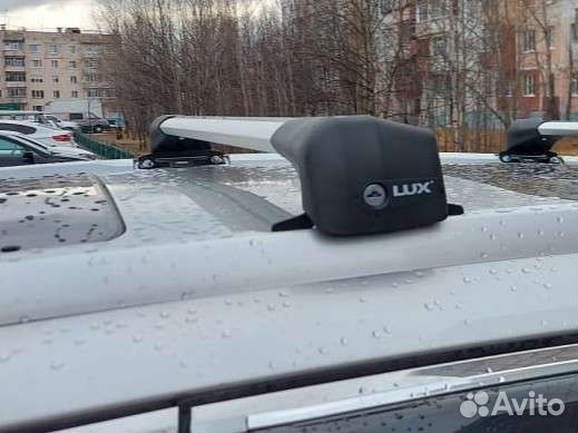Багажник на крышу Lux для Infinity QX60 черный
