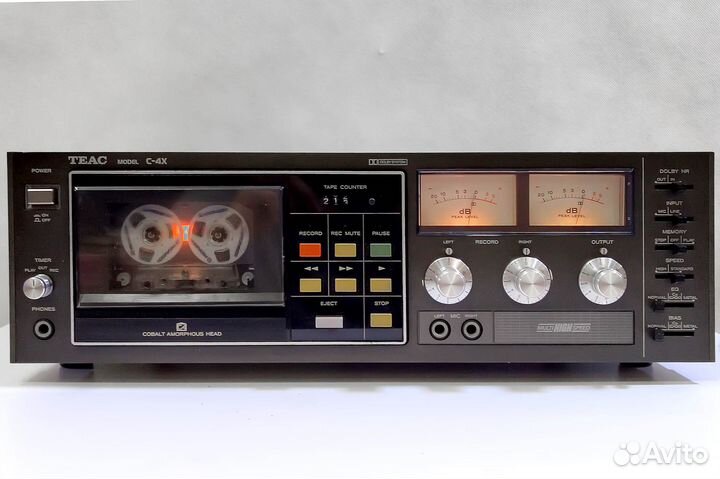 Кассетная Дека teac C-4X, 1981г