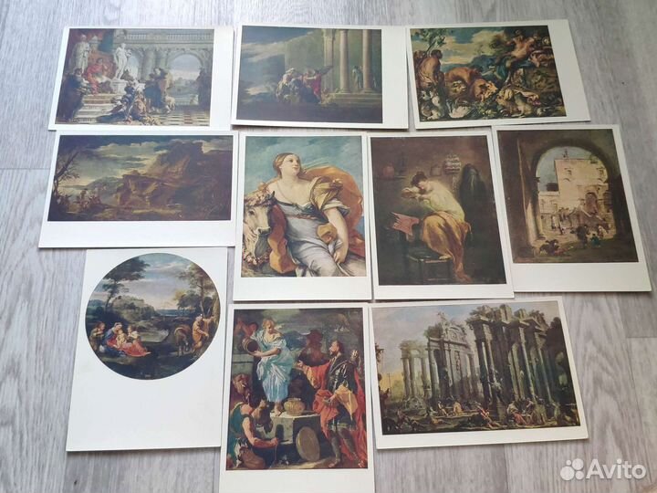 Набор открыток Итальянская живопись 16-18 веков