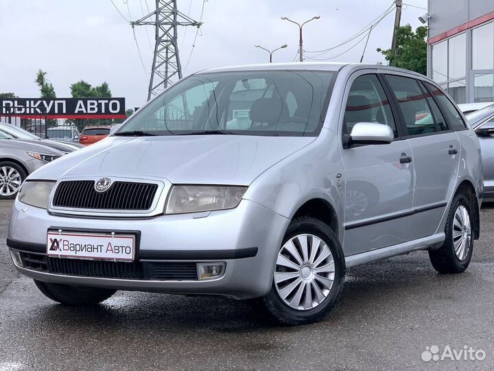 Skoda Fabia 1.4 МТ, 2001, 295 000 км