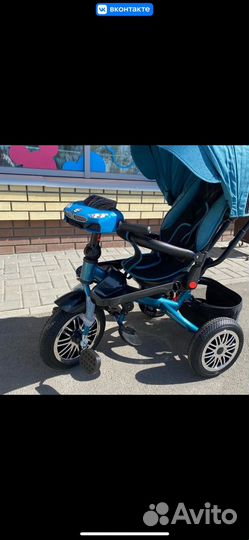 Детский трехколесный велосипед bmw