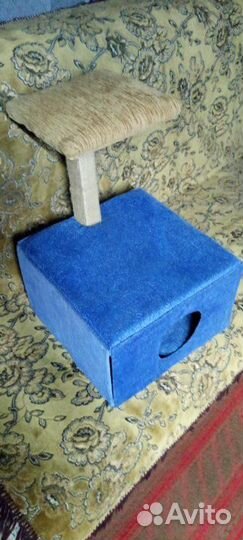 Когтеточка с домиком бу