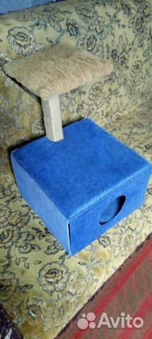 Когтеточка с домиком бу