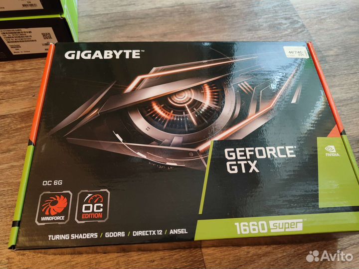 Видеокарта GTX 1660s gigabyte