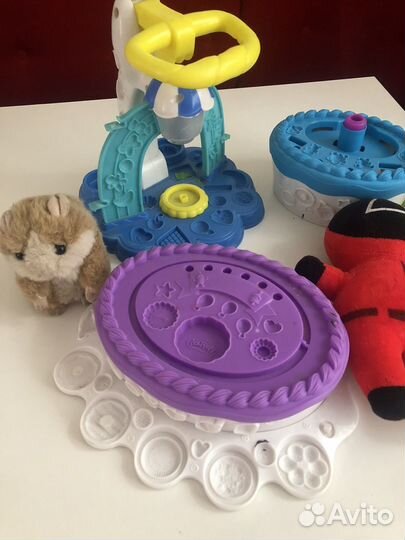 Плейдо play do хомяк говорун игрушки пакетом